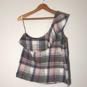 Cloth & Stone One Shoulder Top